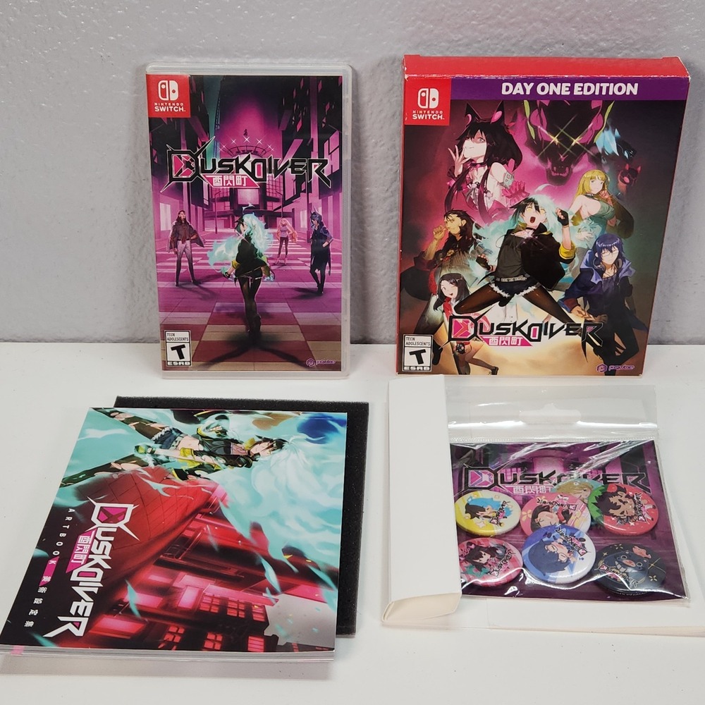 Nintendo Switch Dusk Diver Day One Edition Limited Edition Complete